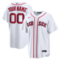 Boston Red Sox Nike Home Replica Custom Jersey - White