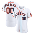 Houston Astros Nike Home Authentic Custom Jersey - White